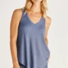 Best Z Supply The Rib Hacci Vagabond-Indigo|