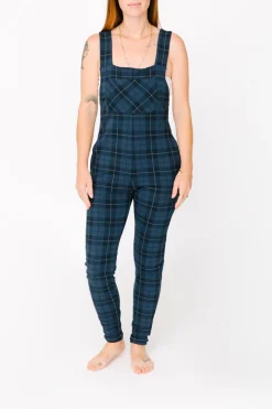 Best Smash + Tess The Romperalls In Blue Tartan Plaid|