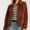 Clearance Z Supply The Sherpa Crop Jacket|