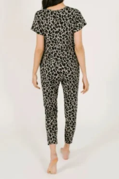 Best Smash + Tess The Sunday Romper In Lexi Leopard|