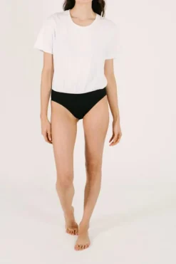 Best Smash + Tess The T-Shirt Bodysuit-White|