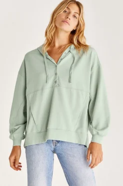Online Z Supply The Weekender Hoodie-Seaglass|