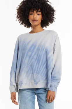 Sale Z Supply Tie-Dye Modern Weekender-Sky Blue|