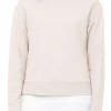 Online Up! Twill Long Sleeve Top-Oatmeal|