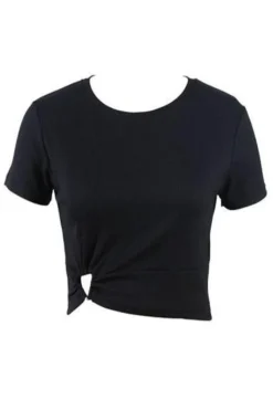 New Minkpink Vance Tee-Black|