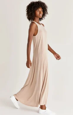 Discount Z Supply Varley Triblend Midi Dress-Frappe|