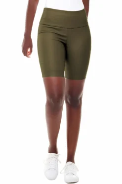 Hot I Love Tyler Madison Vicky Waxed Biker Short-Army|Iltm