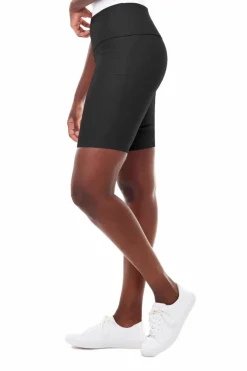 Best I Love Tyler Madison Vicky Waxed Biker Short-Black|Iltm