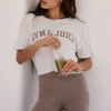 Discount Z Supply Vintage Gym Tee-Sandstone|