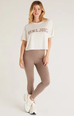 Online Z Supply Vintage Gym Tee-Sandstone|