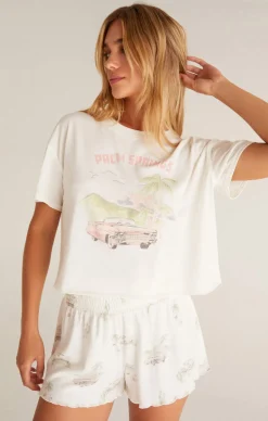 Sale Z Supply Vintage Palm Springs Tee-Bone|