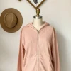RD Style Waffle Knit Hoodie-Shrimp|