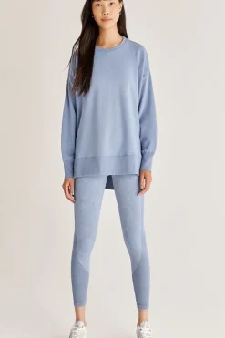 Hot Z Supply Walk It Out Seamless Legging-Ocean|