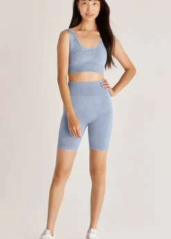 Discount Z Supply Walk It Out Seamless Short-Ocean|
