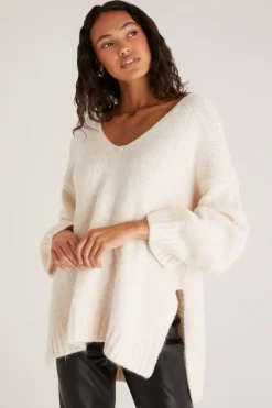 Sale Z Supply Weekender Sweater-Sandstone|