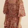 Online Minkpink Willow Shirred Blouse|