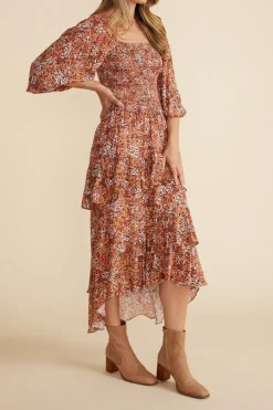 Online Minkpink Willow Shirred Blouse|