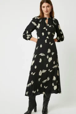 Great Plains Winter Umbra Round Neck Dress|